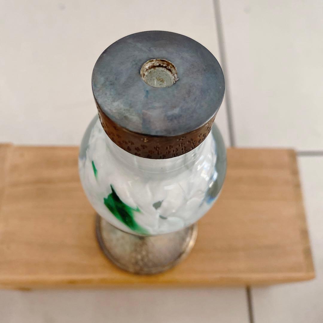 香炉　銀製　お香立て　silver 時代物　置物