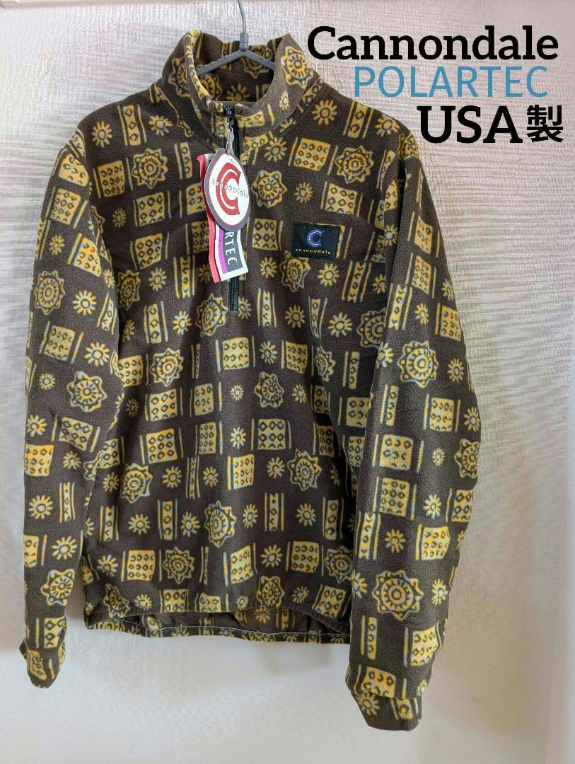 Cannondale POLARTEC 薄手フリース サイクルジャージ USA製