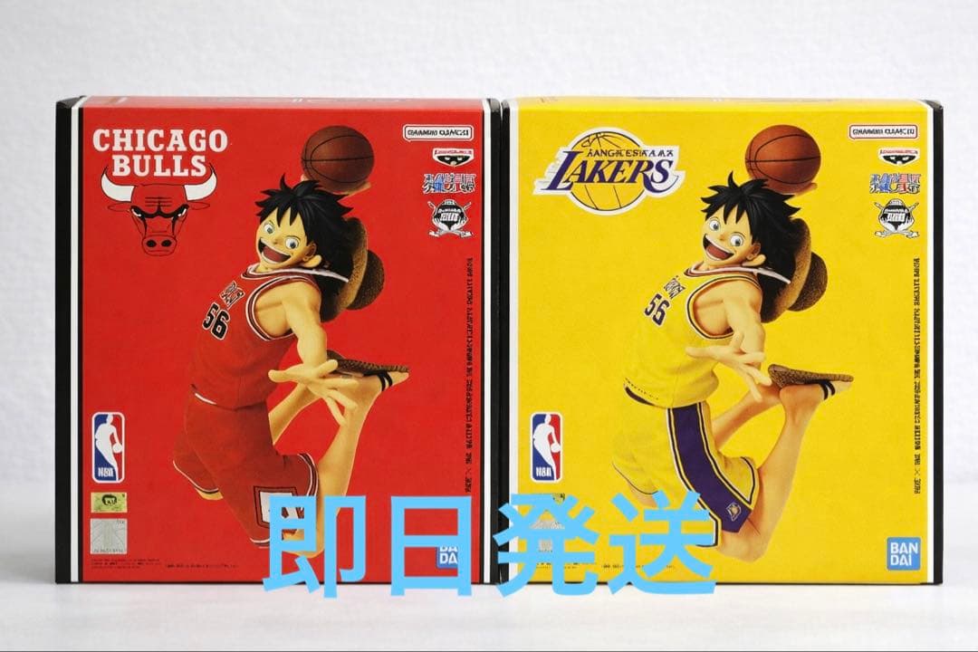 ONE PIECE BASE SHOP フィギュア　NBA レイカーズ　ブルズ