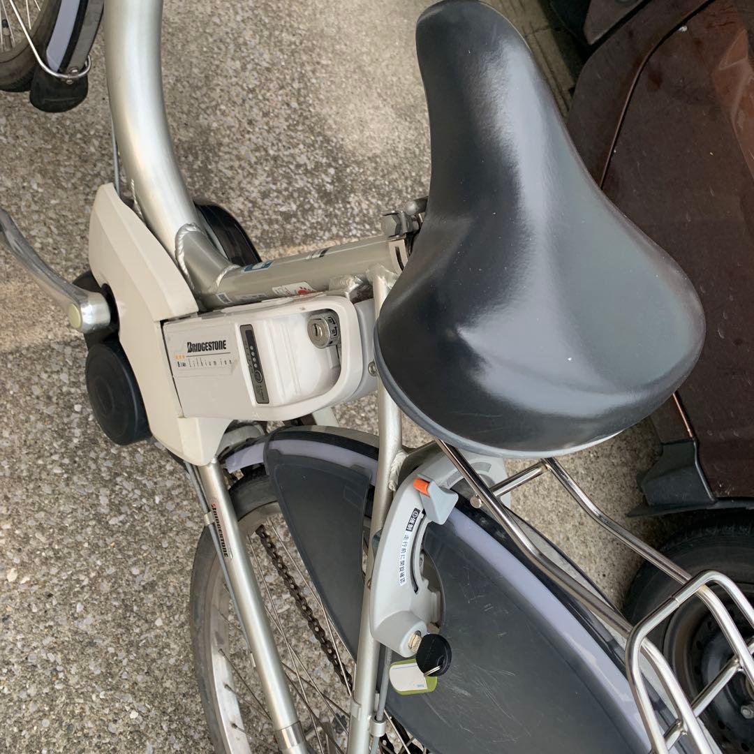 電動アシスト自転車。近県にの方、陸送致します。遠方の方はご遠慮下さい。サビあり。