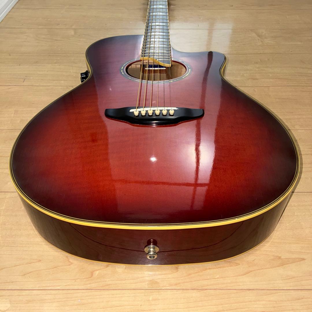 美品　超希少　高級エレガットギター　YAMAHA CWE-18 虎目トップ
