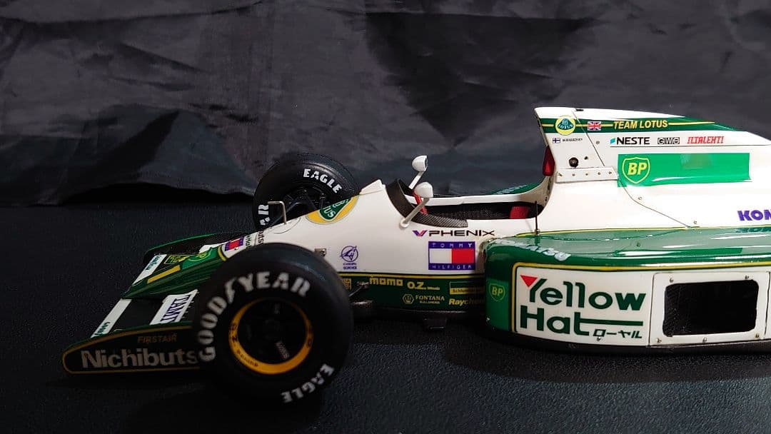 タミヤ 1/20 ロータス 102B 後期型 91年 日本GP M.ハッキネン