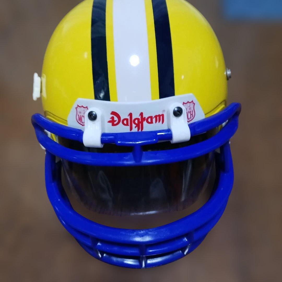 グリーンペイパッ カーズ、ヘルメット レプリカ、イエロー/ブルー