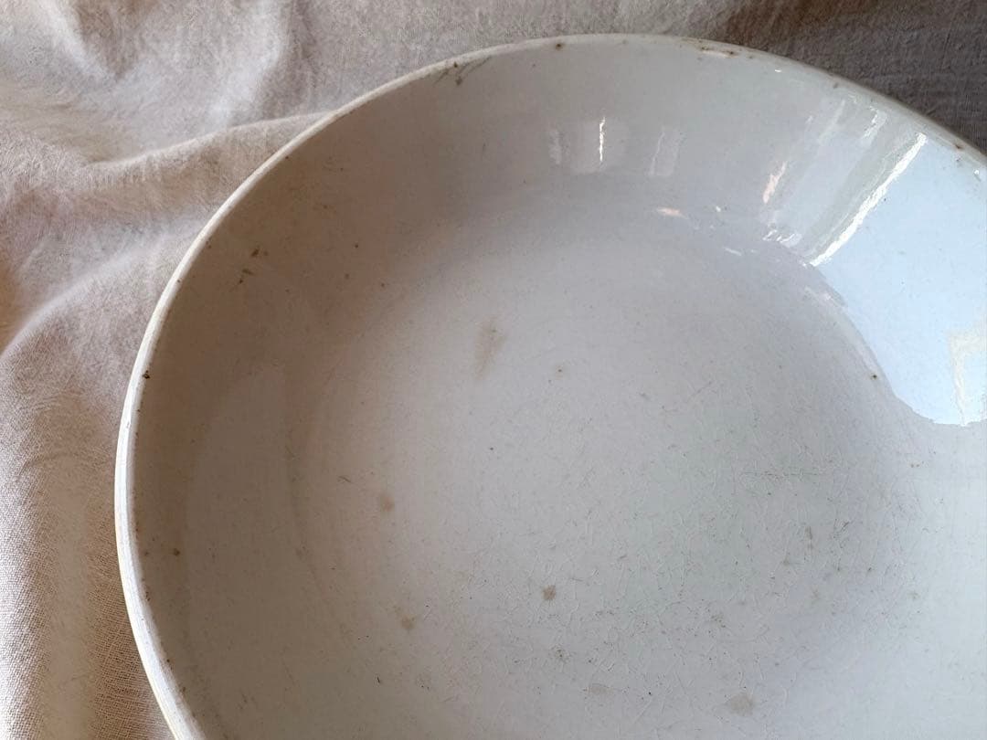 フランスアンティーク　リュネヴィル窯　深皿