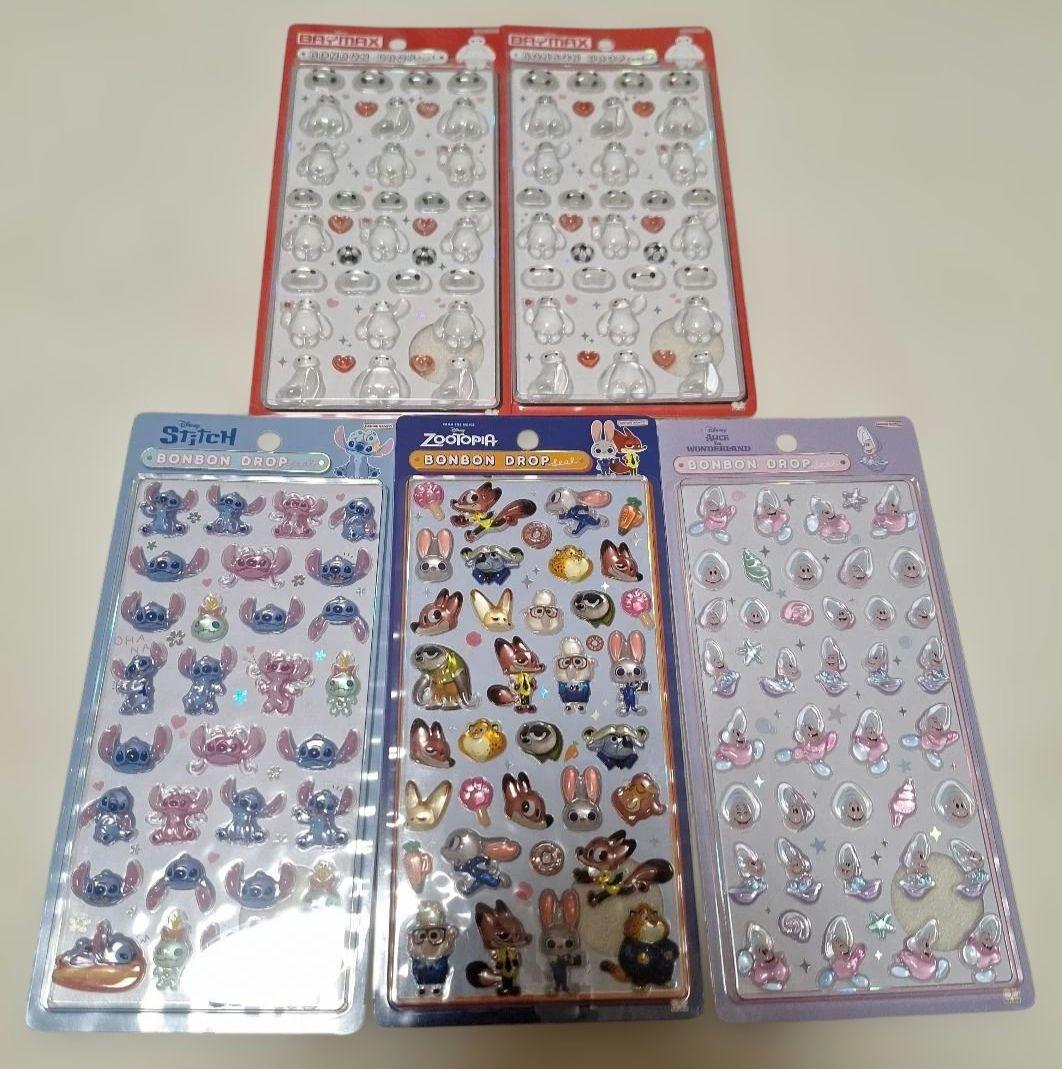 ボンボンドロップシール　ディズニー　正規品