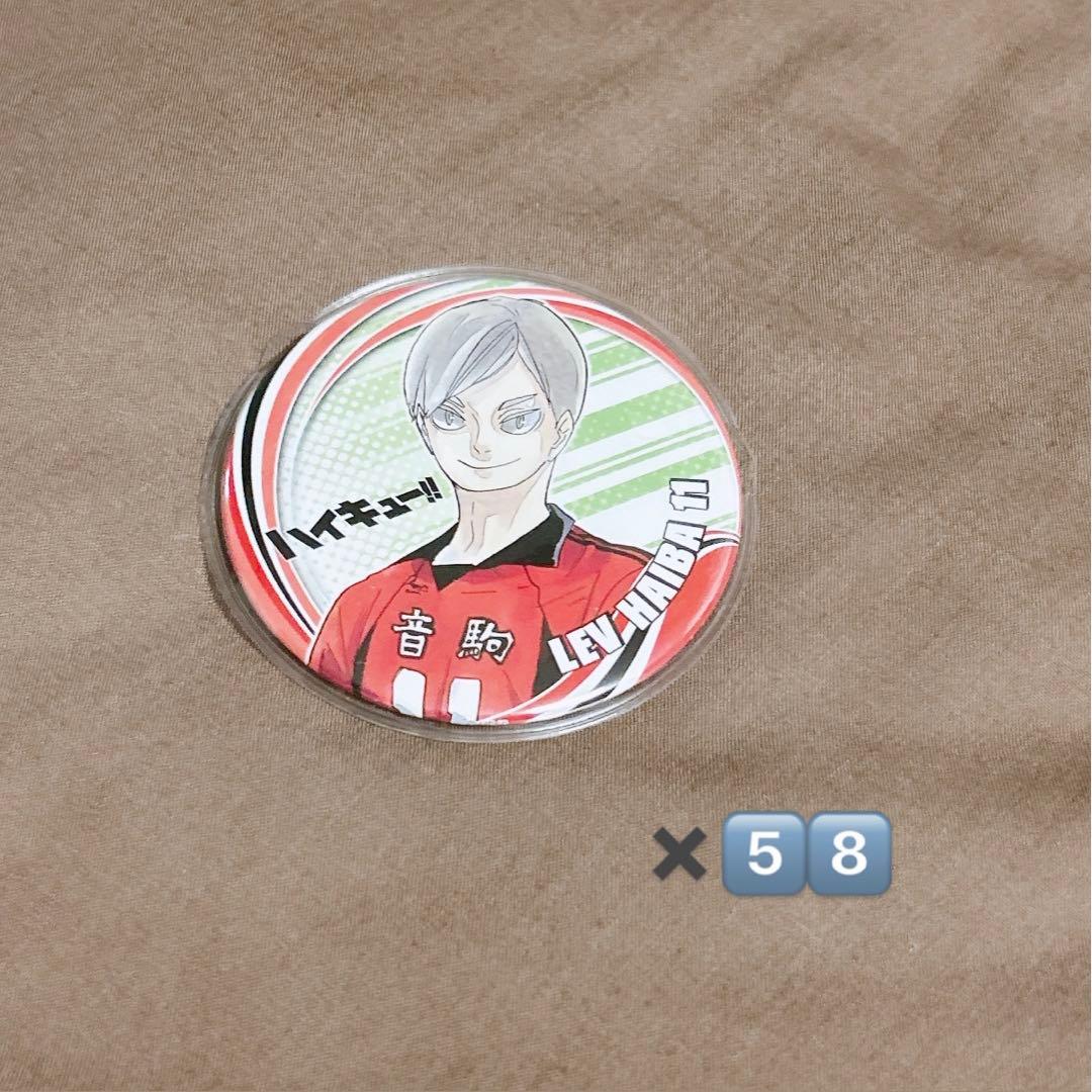 灰羽リエーフ　コレクション缶バッジ