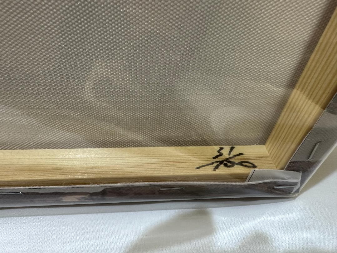 【世界限定100枚】DEATH NYC 布 額付アート スヌーピー Banksy