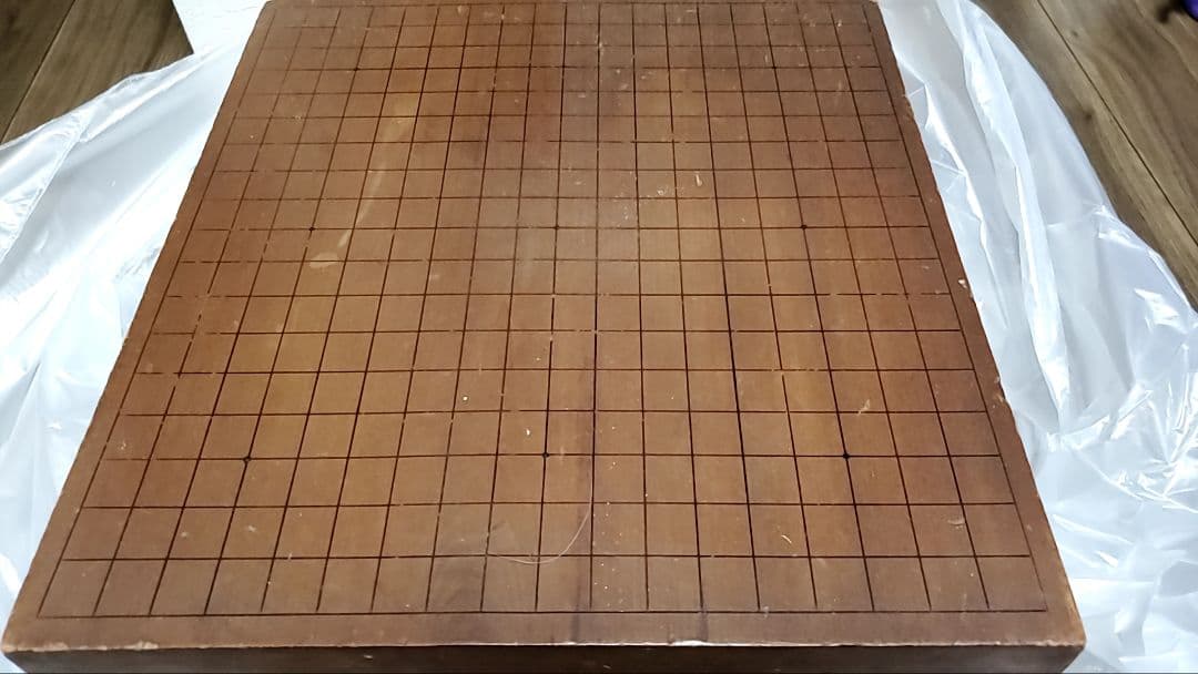 碁盤 足付き19路 碁石付き