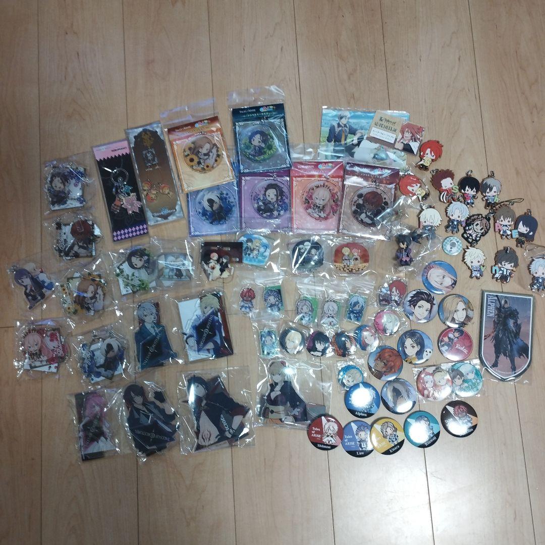大量　73点　テイルズ　グッズ　まとめ売り　缶バッジ　アクリル