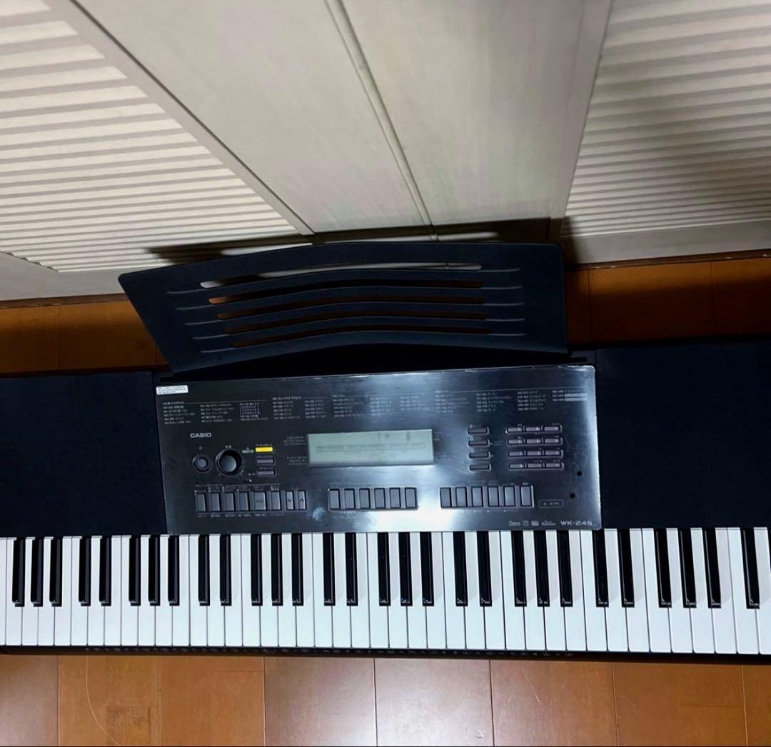 CASIO カシオ　キーボード　WK-245　76鍵