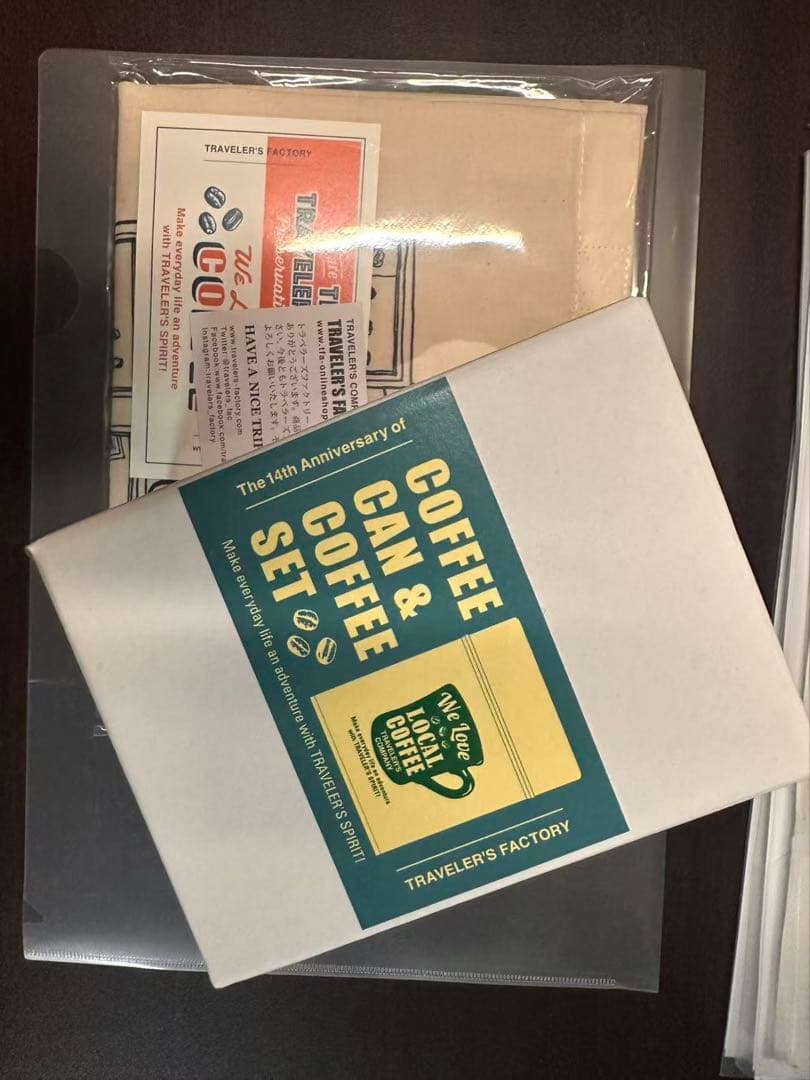 【新品】14周年缶 トラベラーズファクトリー TF ノベルティバッグ付き