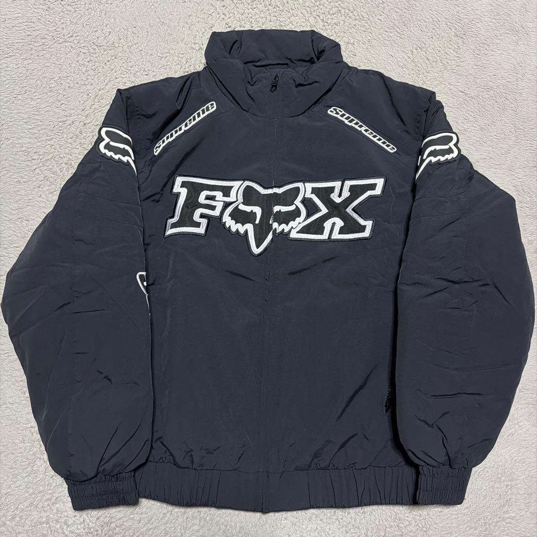 Supreme Fox Racing Puffy Jacket ジャケット　S