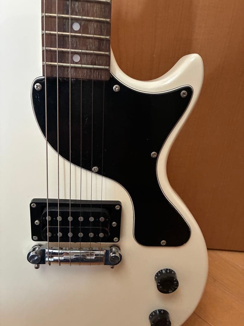 【自作】レスポールタイプ エレキギター ホワイト