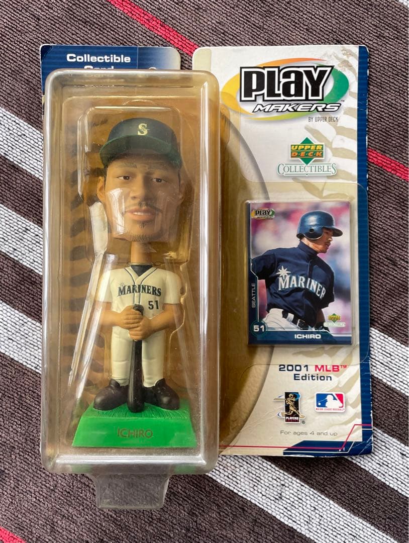 【※祝日本米国野球殿堂入り イチロー フィギュア ボブルヘッド マリナーズ】