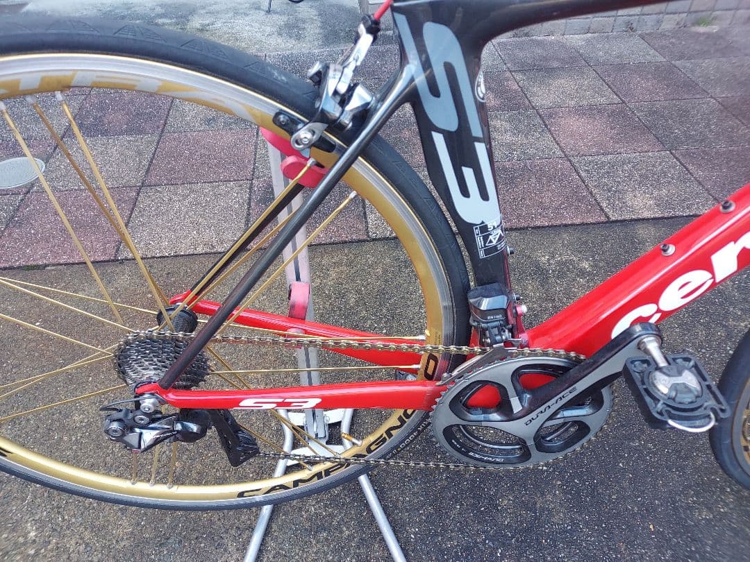 3xr　CerveIo S3 51サイズ　フレームセット　中古リムブレーキ