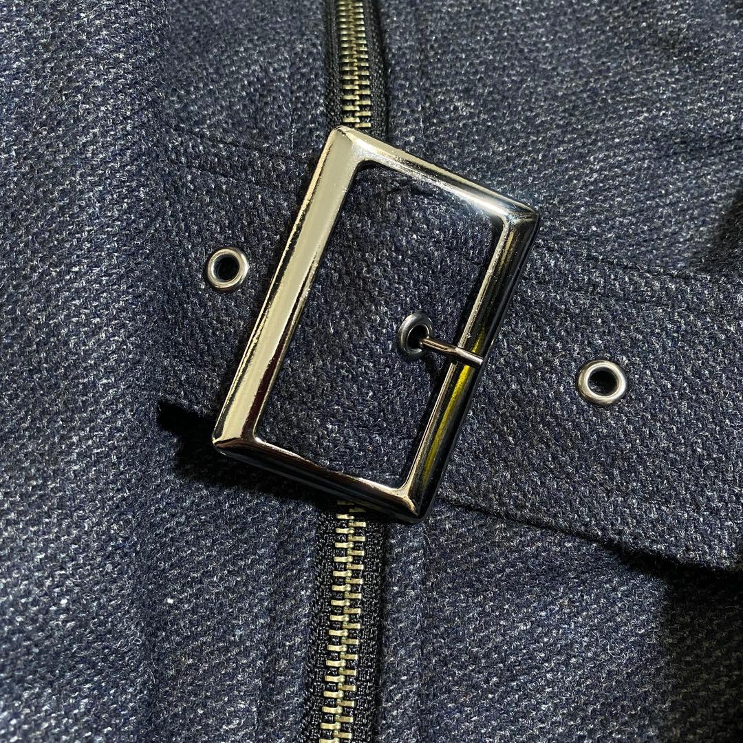 松坂桃李着用モデル⭐︎トルネードマート ウール ドレープコート ダブルジップ