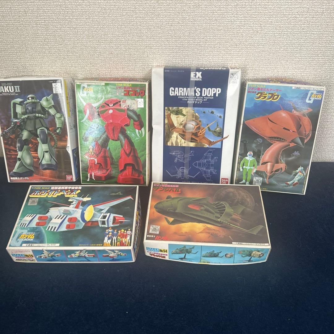 未開封 ガンプラ 6点セット ZAKU II シャア専用ズゴック　他4点