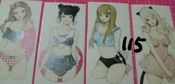 人物マステ1ループ切り売り200円