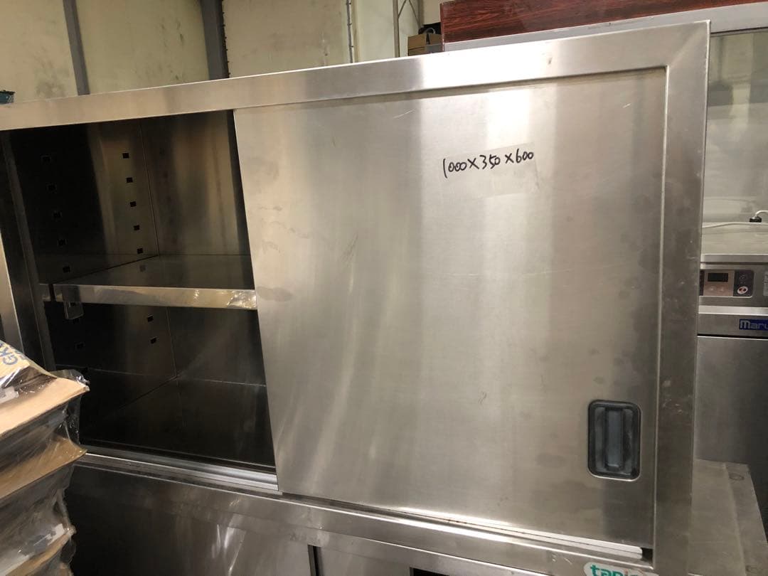 tanico ステンレス吊り戸棚1000x350x600