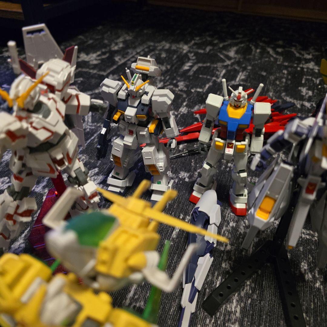 ガンプラ完成品 まとめ売りセット（RG・HG中心）