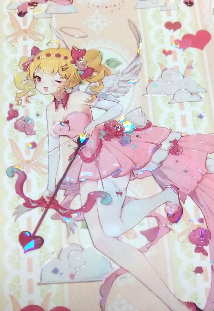 残量確認中✩SALEJ581＃CUPID(贝壳光)野葵切売り海外人物マステ女の子