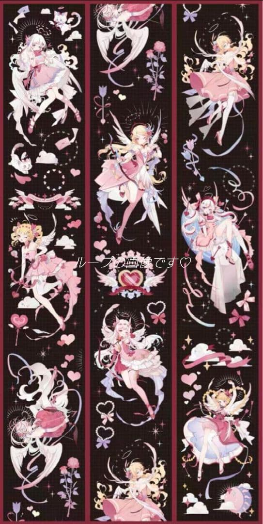 残量確認中✩SALEJ581＃CUPID(贝壳光)野葵切売り海外人物マステ女の子