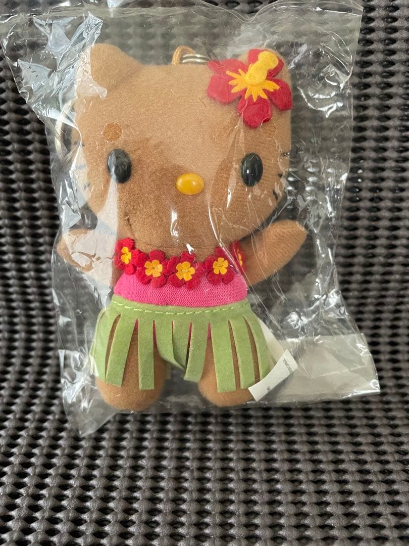 ハワイ限定 ご当地 ハローキティ ガングロ ぬいぐるみ