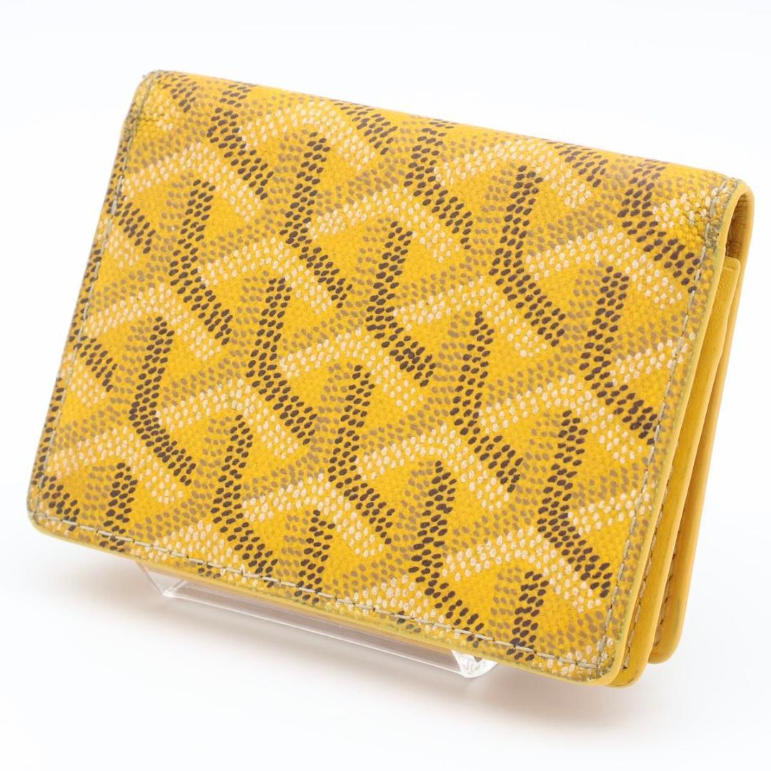 【極美品】GOYARD マルゼルブ　ヘリンボーン　名刺入れ　カードケース