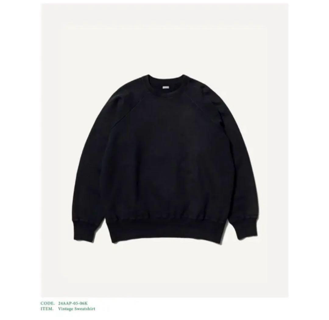 A.PRESSE / Vintage Sweatshirt /24AW サイズ3