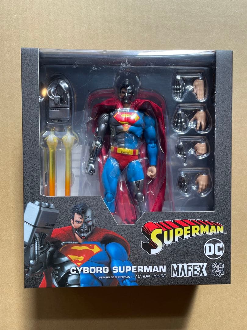 アメコミ MAFEX No.164 CYBORG SUPERMAN RETURN OF a