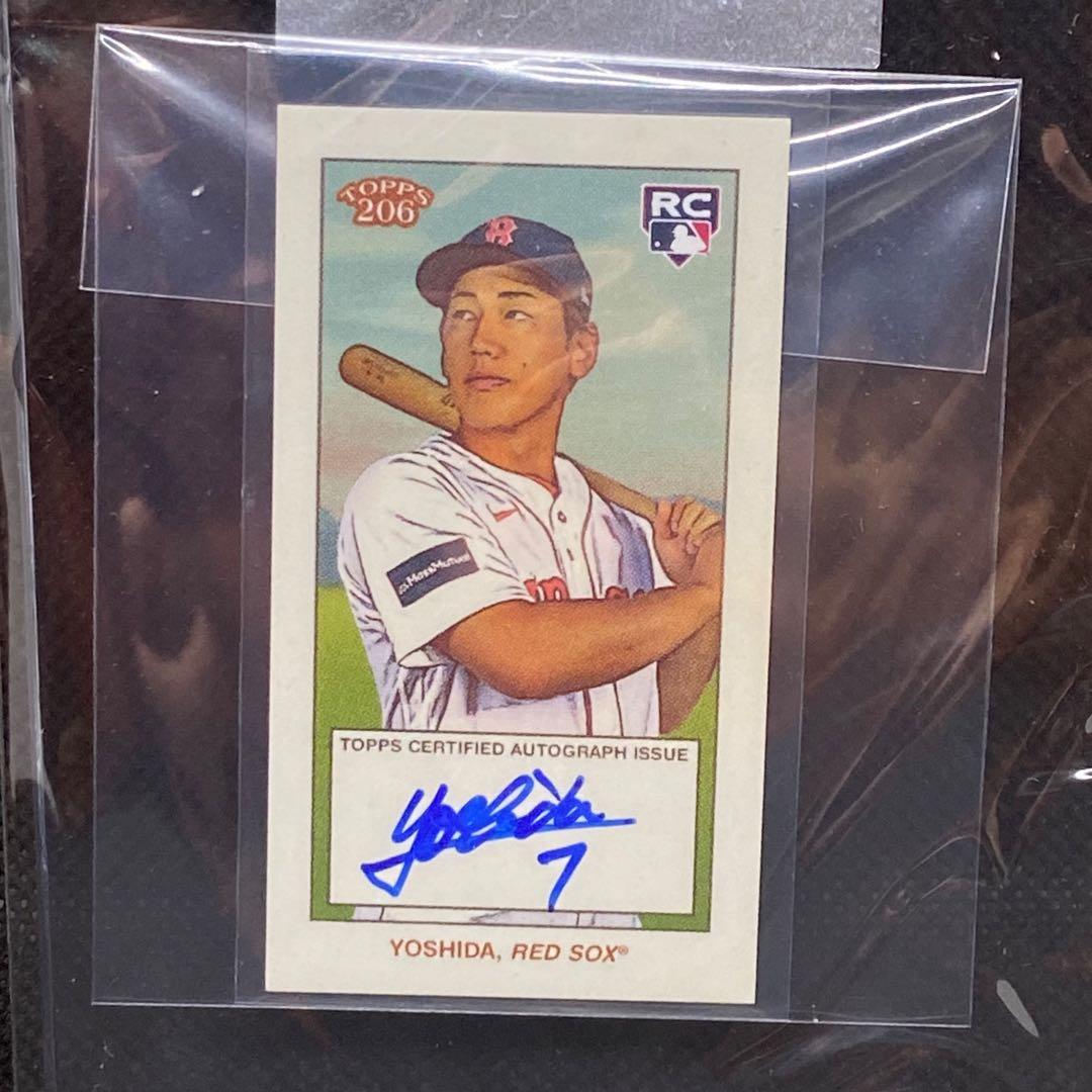 Topps 206 レッドソックス 吉田正尚 直筆サインカード 限定