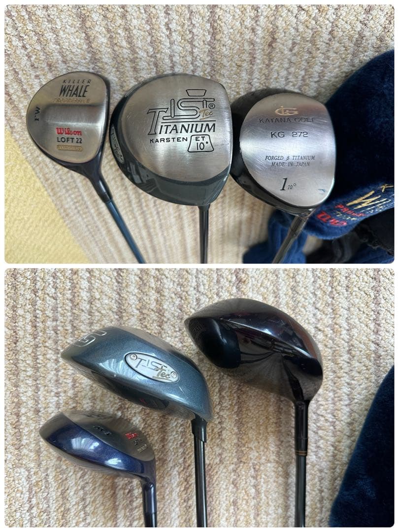 手渡し対応/期間限定出品 中古ゴルPING カタナcallaway NIKE