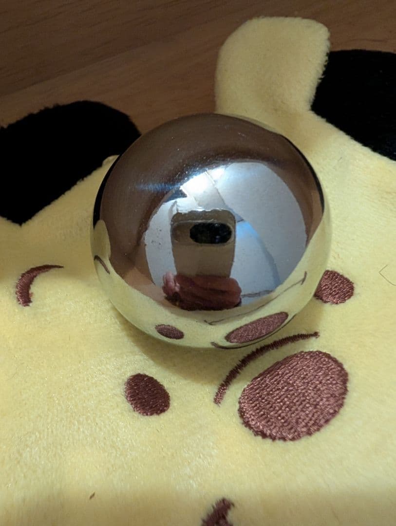 ステンレススチール 球体(鈴入り)