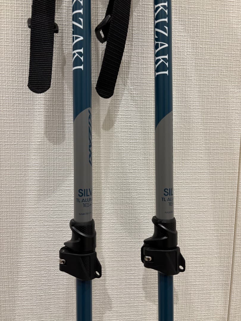 KIZAKI スキーポール ストック 伸縮 100-125