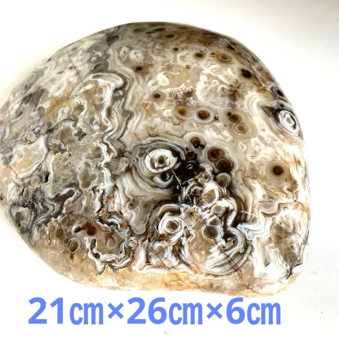 【デカい‼️】オーシャンジャスパー or ツリテラアゲート21㎝×26㎝×6㎝