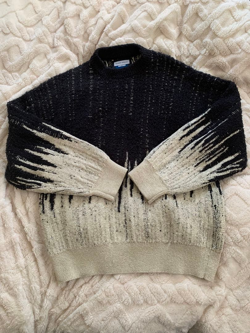 MAISON SPECIAL オーバーサイズニット　サイズ2