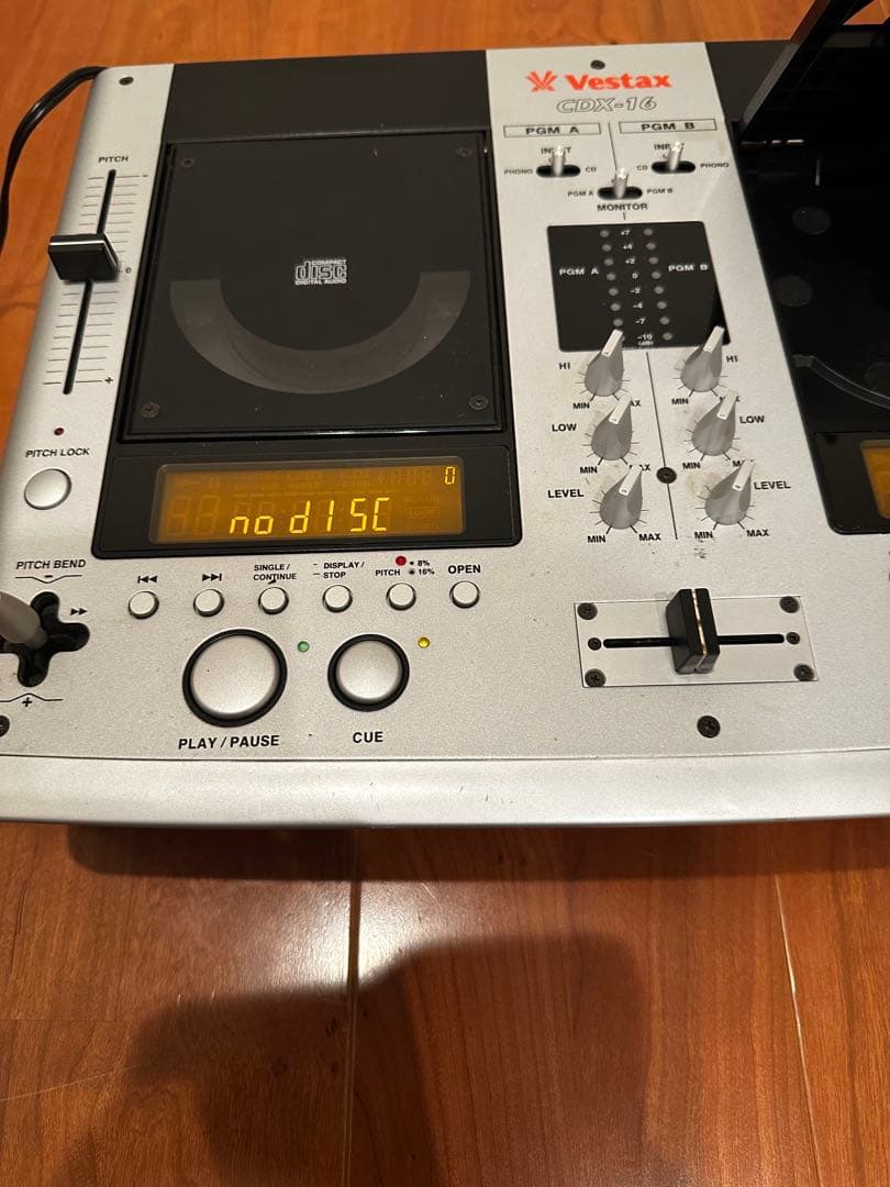 VESTAX デュアルCDプレーヤー CDX-16 CDJ