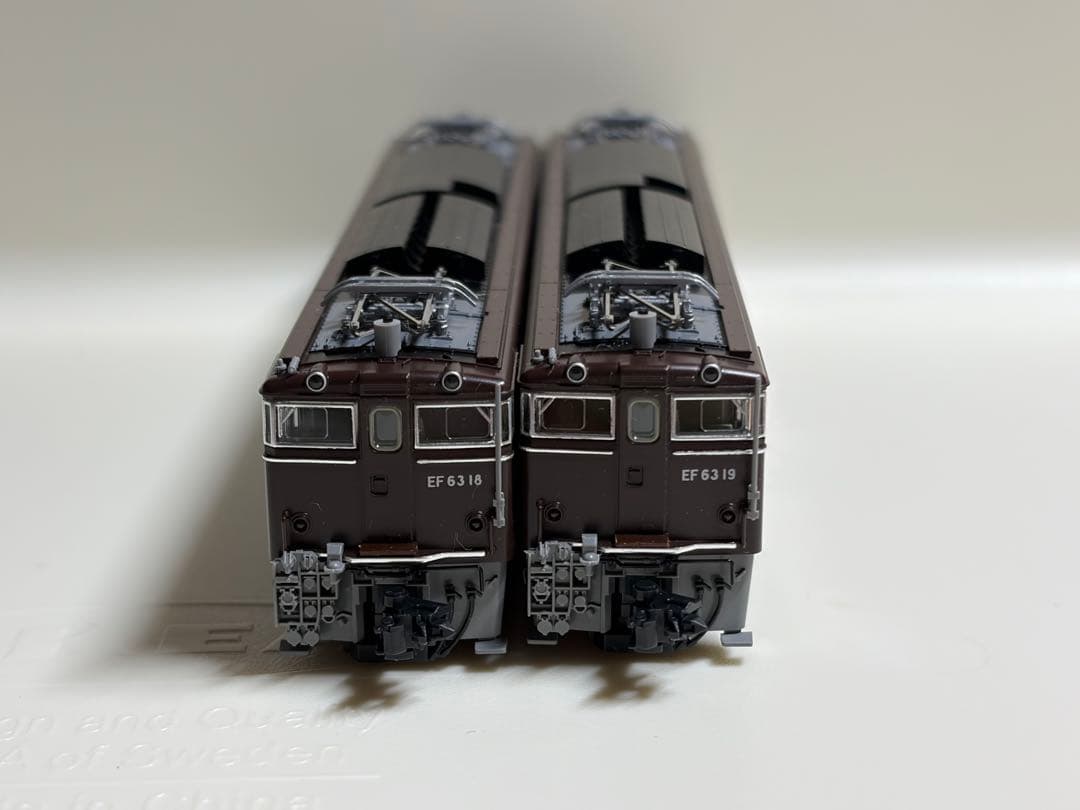 鉄道模型　Nゲージ　TOMIX 92995 EF63形電気機関車　18・19号機