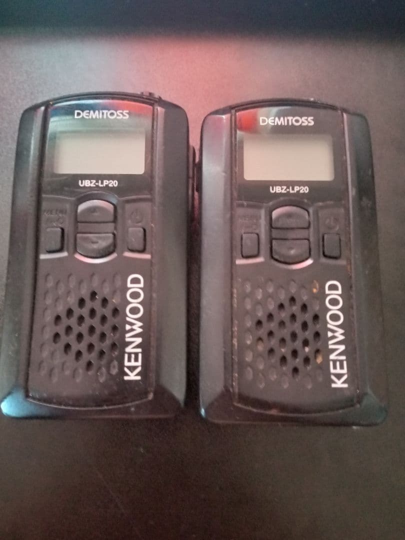 KENWOOD UBZ-LP20 トランシーバー 2台