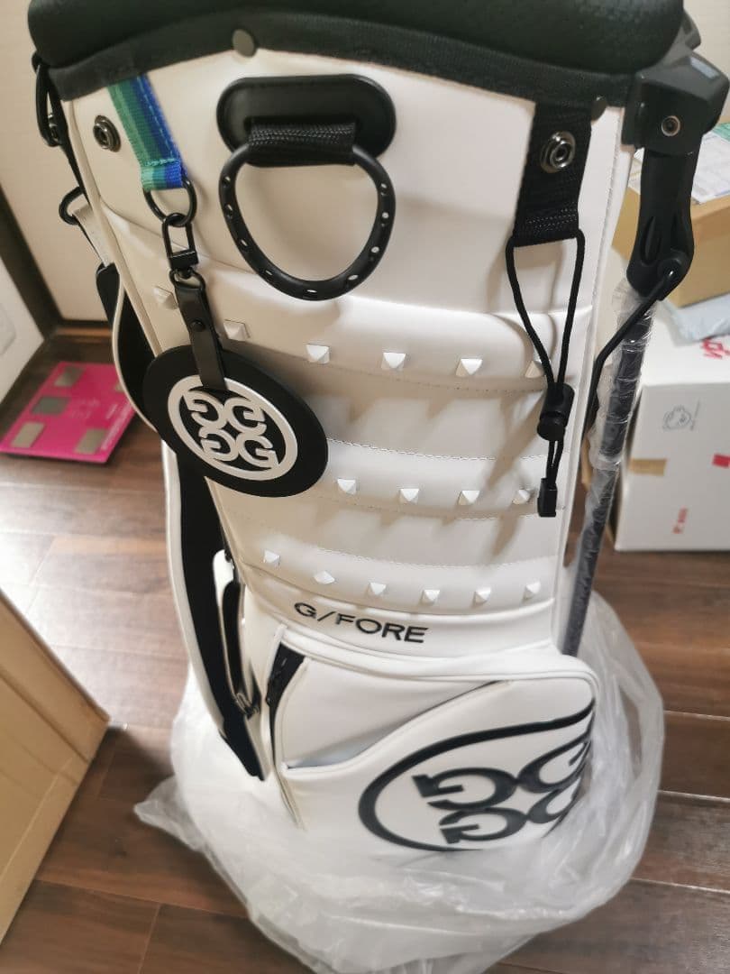 G/FORE ジーフォア　キャディーバッグ　ホワイト ~