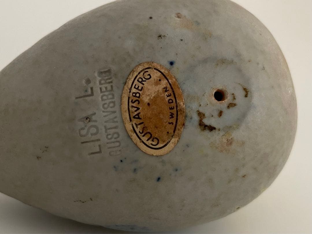 リサ・ラーソン　グスタフスベリ　陶器製 鳥