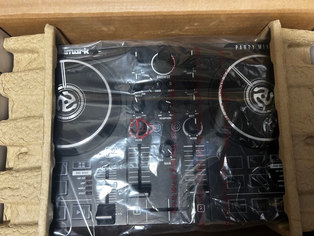 つ*ゆ様 Numark Party Mix DJコントローラー スマホ接続機械付