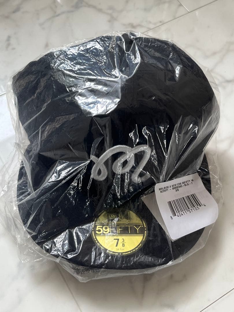 マルボン x ニューエラ 59 FIFTY 7 3/8 黒 new era