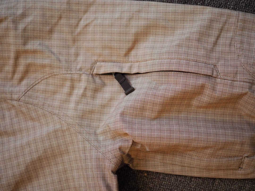 【F8】廃盤 PATAGONIA サイドウォールジャケット　ベージュチェック