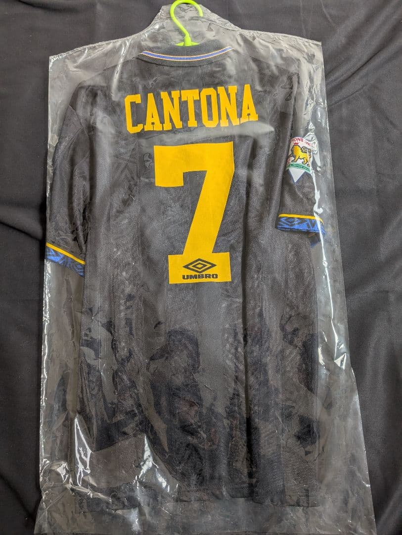 【当時物・美品！】エリック・カントナ/マンチェスターU/93-95/A