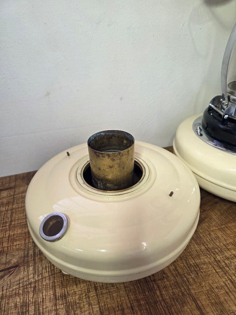 激レア　オリジナルハーラー　部品　真鍮タンク　ビンテージストーブ　キャップ付き