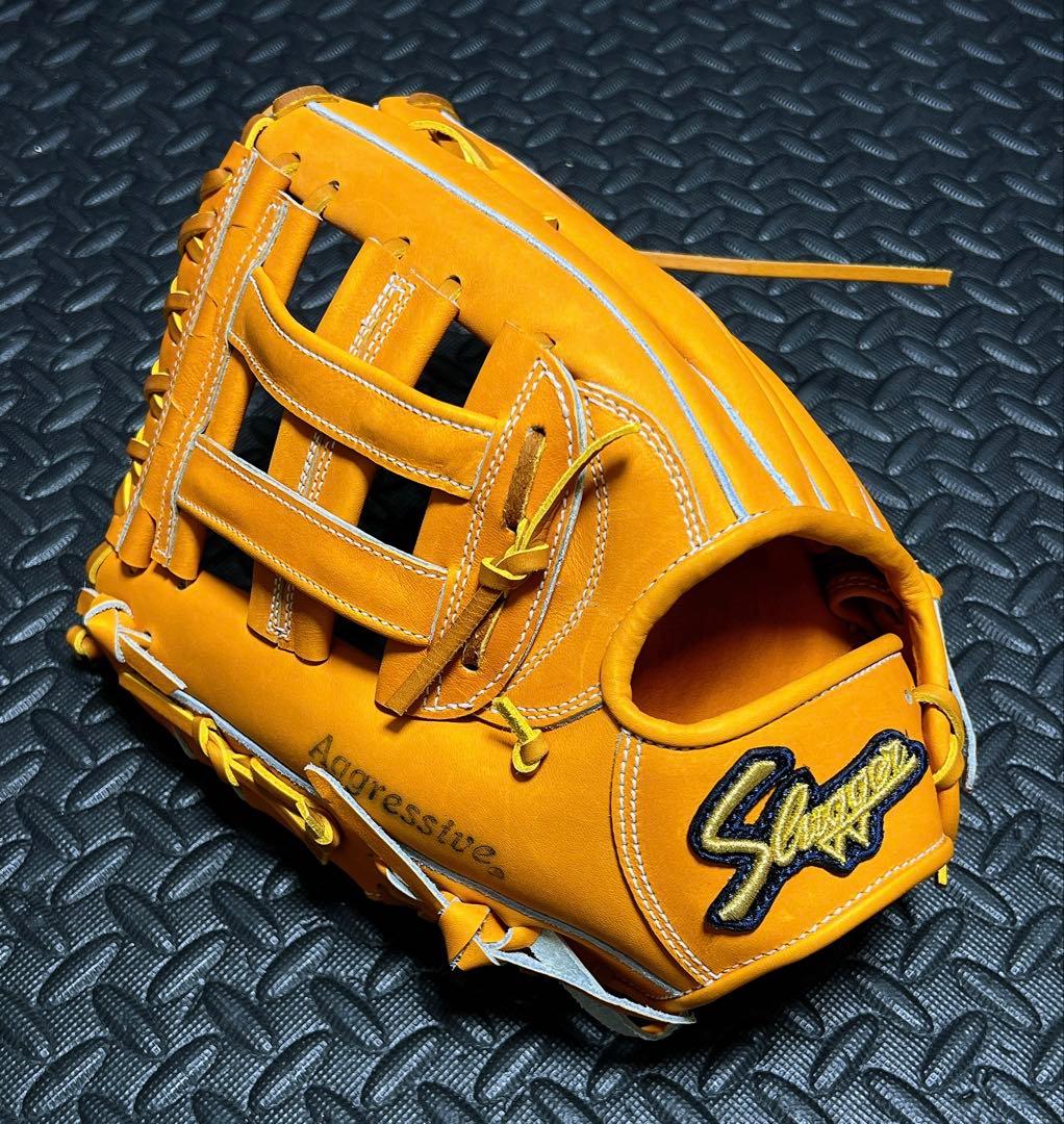 新品 久保田 スラッガー 硬式 外野手用 グローブ KSG-SPS 左投げ