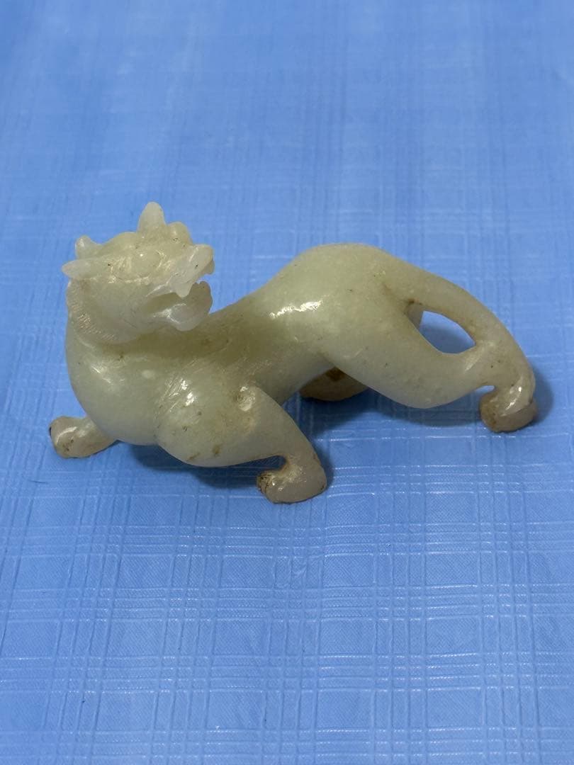 SoMaさん專用 中国玉制古玉神獣 和田玉 白玉