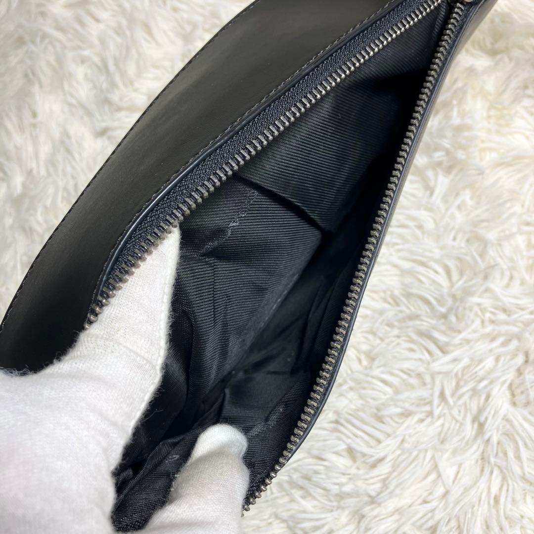 COACH＊ウエストバッグ シグネチャー チャコールレザー