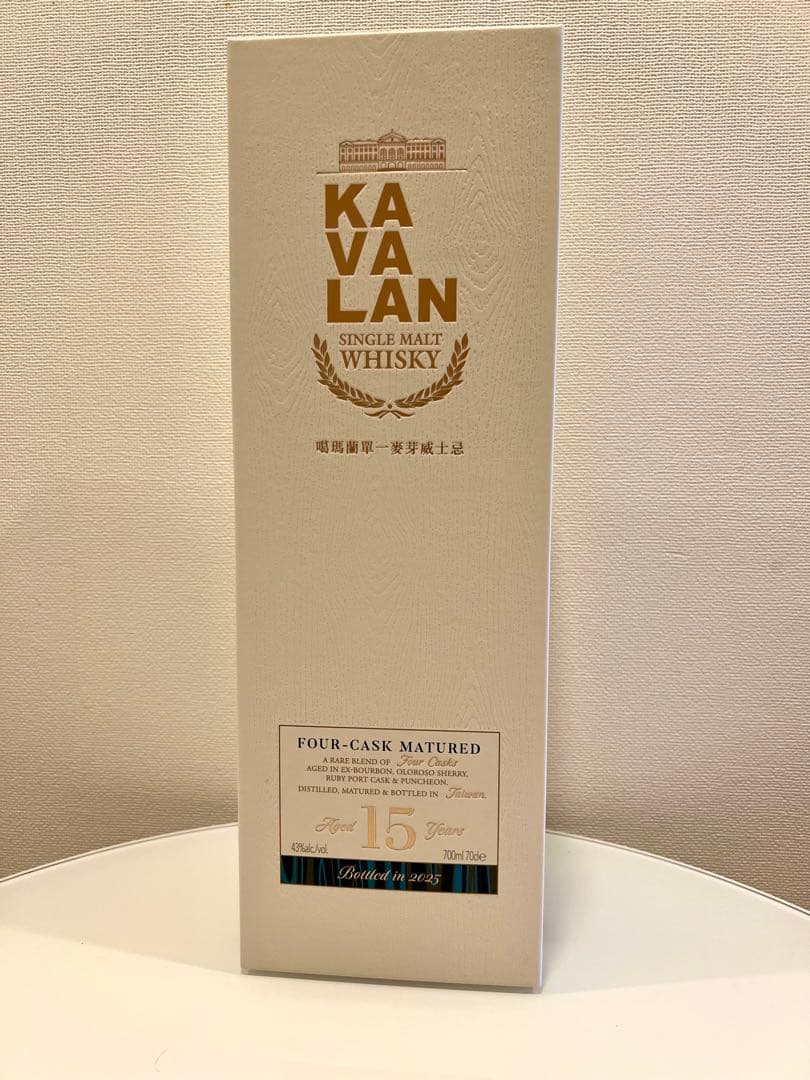 日本未発売　カバラン　15年熟成　FOUR-CASK MATURED